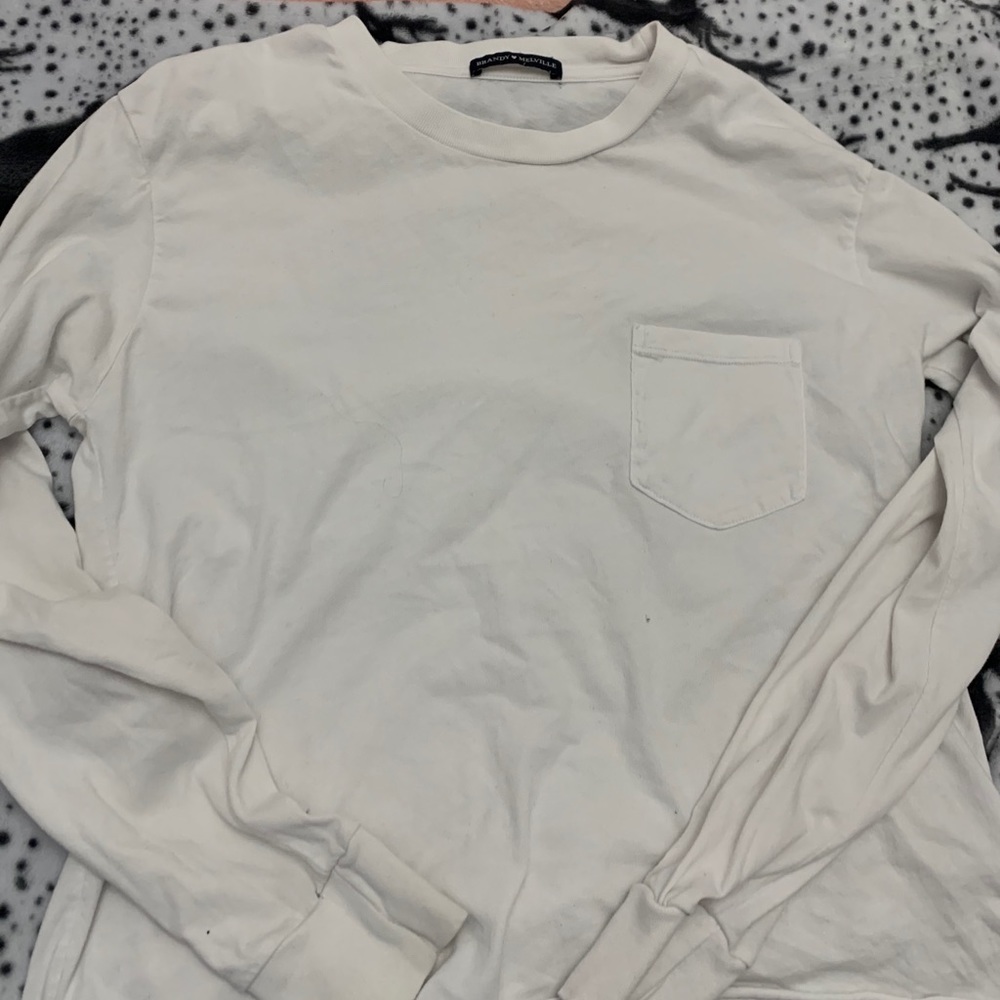 White Brandy Melville long sleeve